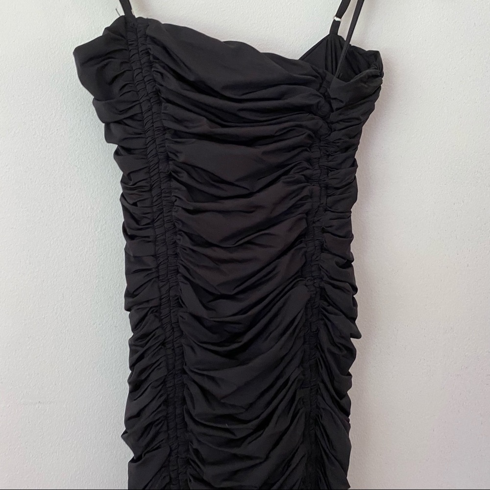 Tiger Mist Black Bodycon Mini Dress- Zion Dress - Picture 6 of 11